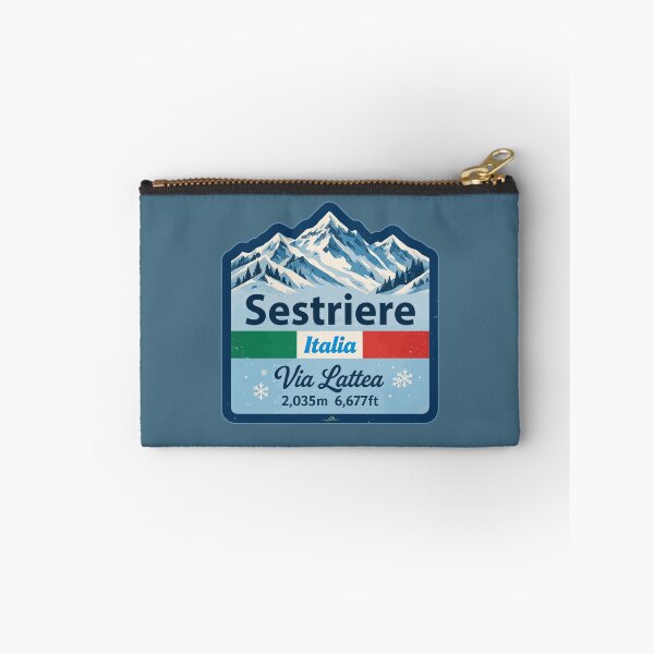 Item preview, Sestriere Italy Skiing Italian Alps Sticker TShirt 03 designed and sold by OuterShellUK.