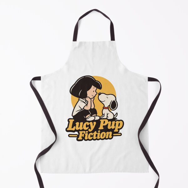 Item preview, Lucy Pup Fiction Cute Dog Design Inspired by Classic Movie Poster designed and sold by luisbejerano.