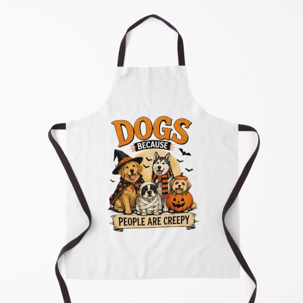 Item preview, Dogs Because People Are Creepy Halloween Ghost designed and sold by Dmo3HarkoArt.