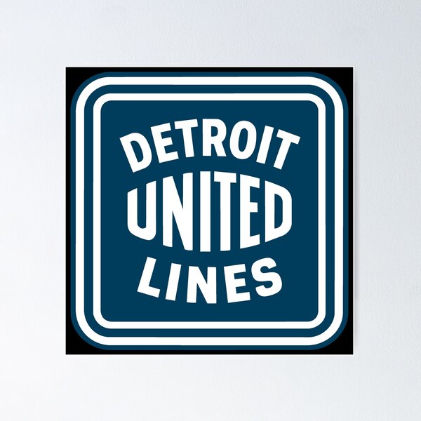 Artikelvorschau, DETROIT UNITED LINES entworfen und verkauft von BUNNYROBBER.