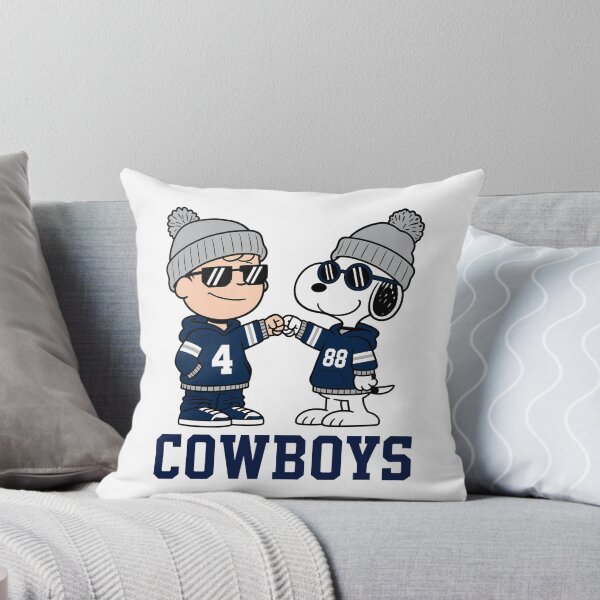 Item preview, Charlie Brown & Snoopy Dallas Cowboys Football Retro F271 designed and sold by GLUVY-THEME.