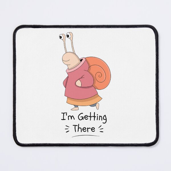 Item preview, I'm Getting There Slow Snail Design designed and sold by FlareCraftStudio.