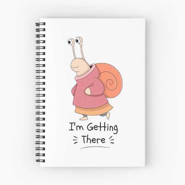 Item preview, I'm Getting There Slow Snail Design designed and sold by FlareCraftStudio.