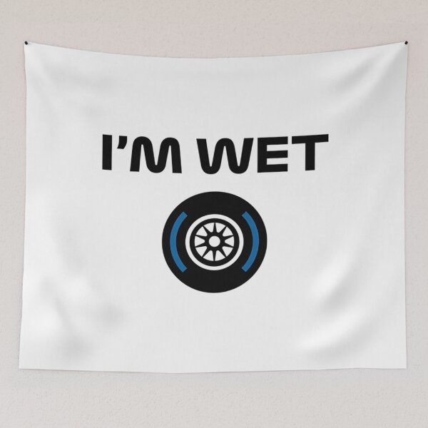 Item preview, I'M Wet (Wet Tyre - Black) designed and sold by erteltslappyr.