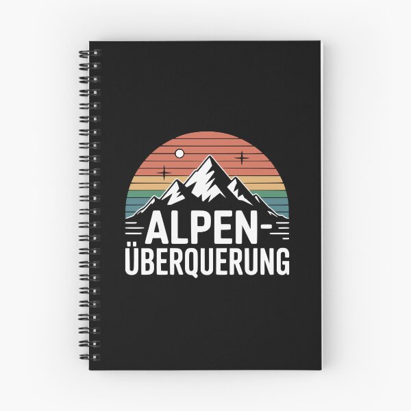 Item preview, Alpine Crossing Retro Mountain Hiking designed and sold by Loona97.