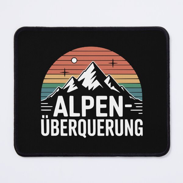 Item preview, Alpine Crossing Retro Mountain Hiking designed and sold by Loona97.