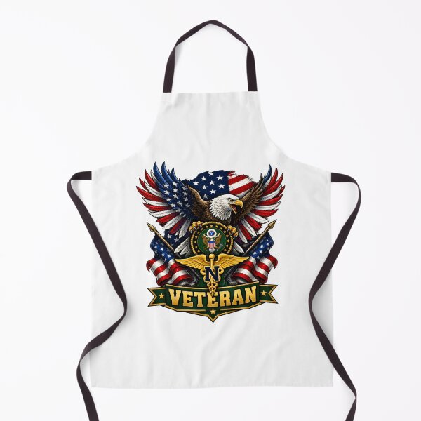 Item preview, US Army Nurse Corps Veteran Flag Design Honoring Military Medical Service designed and sold by Jack Millikin.