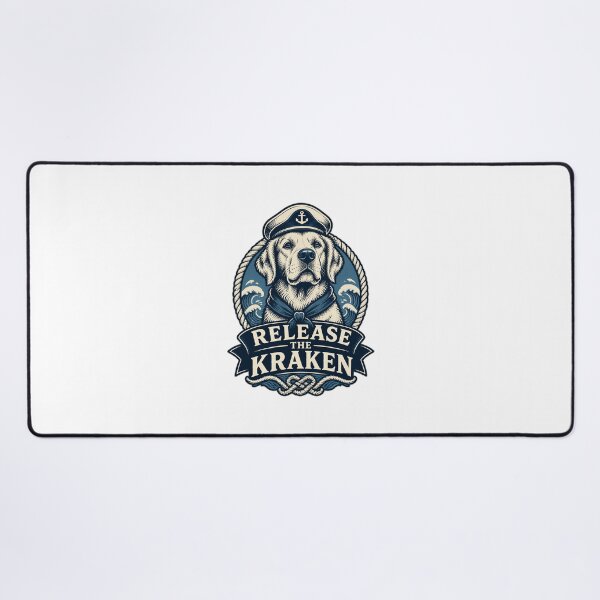 Item preview, Release the Kraken Mythical Sea Monster Illustration Design designed and sold by luisbejerano.