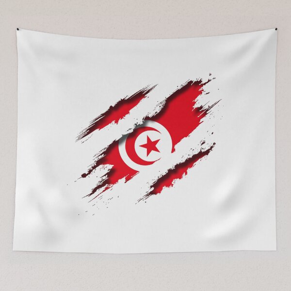 Item preview, Tunisia "Tearing A New One" designed and sold by BlackCheetah.