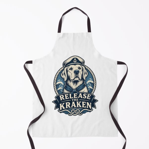 Item preview, Release the Kraken Mythical Sea Monster Illustration Design designed and sold by luisbejerano.