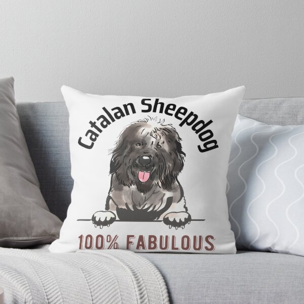 Item preview, Fabulous Catalan Sheepdog Illustration with Charming Style designed and sold by kevinmonebiang.