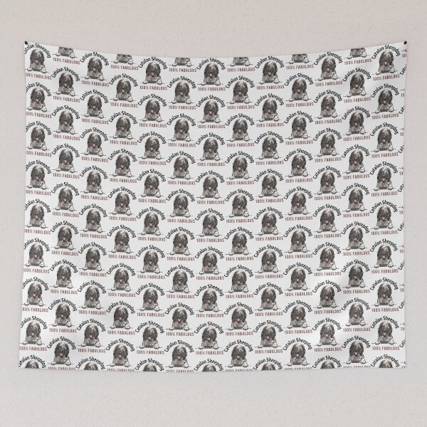 Item preview, Fabulous Catalan Sheepdog Illustration with Charming Style designed and sold by kevinmonebiang.