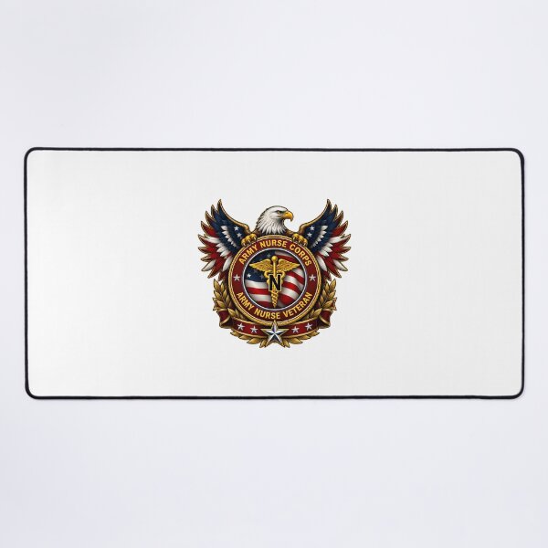 Item preview, Army Veteran Nurse Corps Tribute Design for Military Medical Professionals designed and sold by Jack Millikin.
