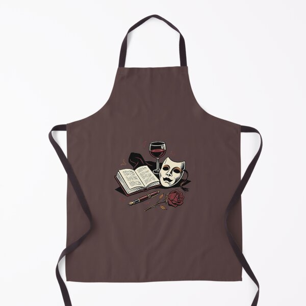 Item preview, Art and letters: book, mask and rose designed and sold by mixoubraw.