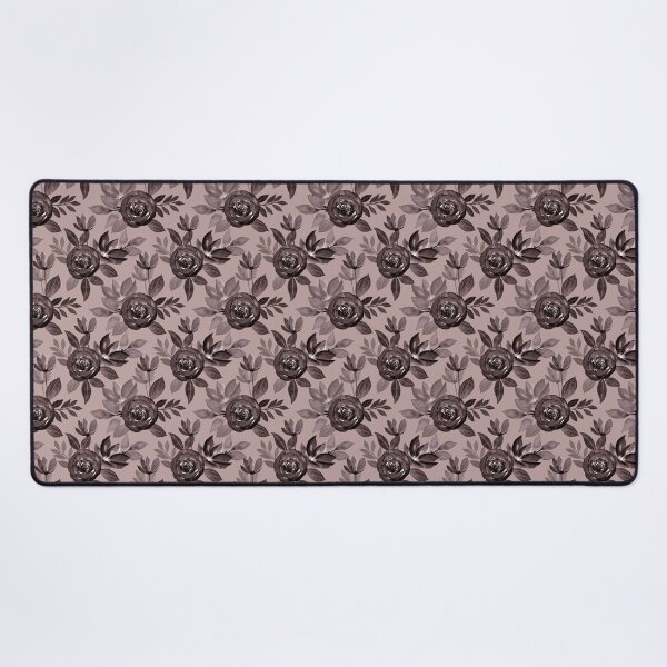 Item preview, Gothic Dark Rose Seamless Pattern on Dust Rose designed and sold by Jyoti Digital Artist.