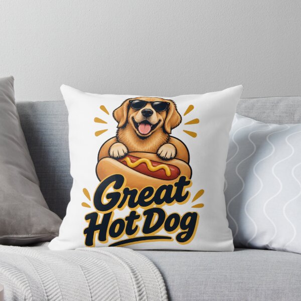 Item preview, Delicious Classic Hot Dog Illustration for Food Lovers designed and sold by Navneet Deswal.