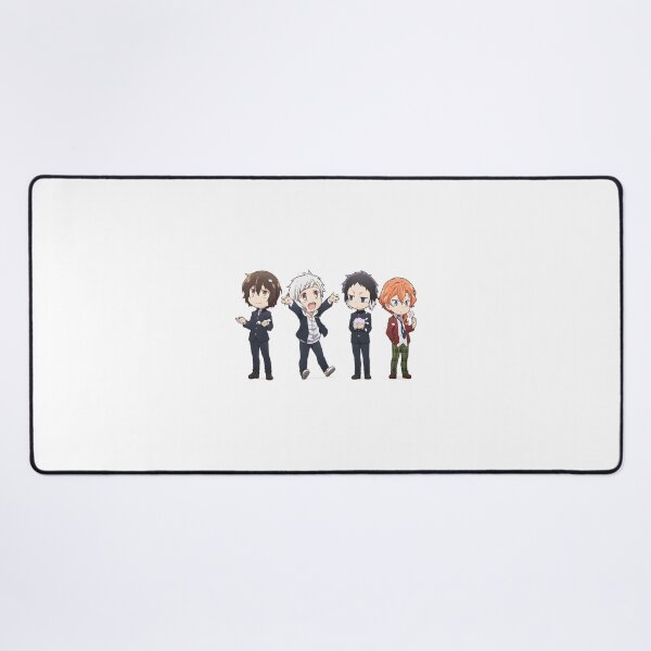 Item preview, Chibi Bungo Stray Dogs Characters Dazai, Chuuya, Atsushi, and Akutagawa Cute Anime Art designed and sold by kevinmonebiang.