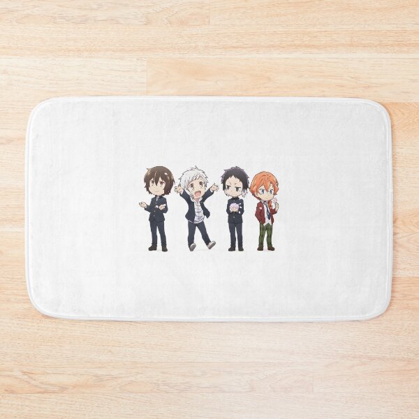 Item preview, Chibi Bungo Stray Dogs Characters Dazai, Chuuya, Atsushi, and Akutagawa Cute Anime Art designed and sold by kevinmonebiang.