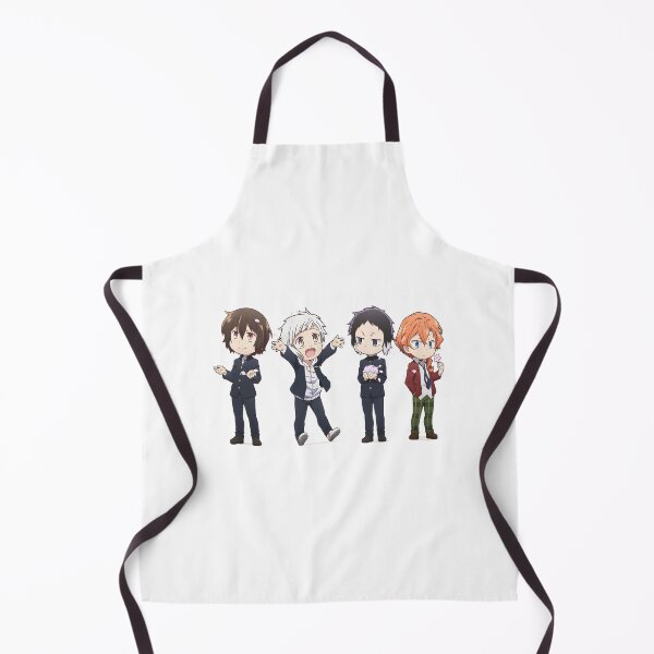 Item preview, Chibi Bungo Stray Dogs Characters Dazai, Chuuya, Atsushi, and Akutagawa Cute Anime Art designed and sold by kevinmonebiang.