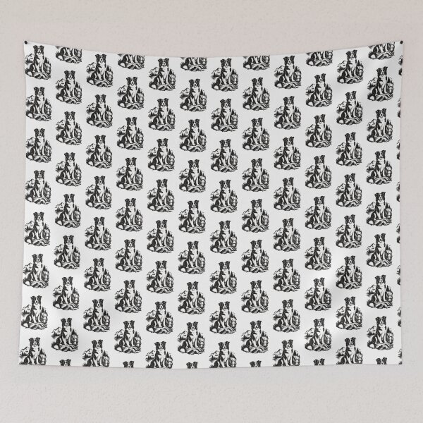 Item preview, No Border Except Collies - Cute Collie Dog Design for Animal Lovers designed and sold by MayGuy.