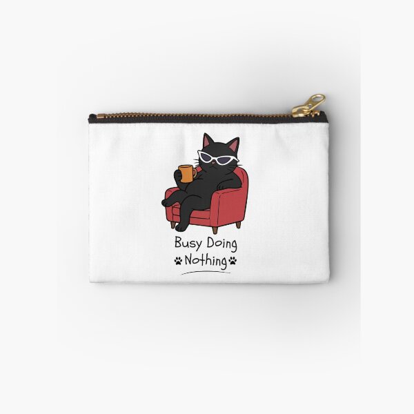 Item preview, Busy Doing Nothing Cool Cat Design designed and sold by FlareCraftStudio.
