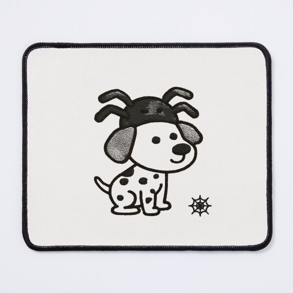 Item preview, Cute Dog Spider Hat Halloween Puppy Spooky Web designed and sold by NicolasGlowArt.