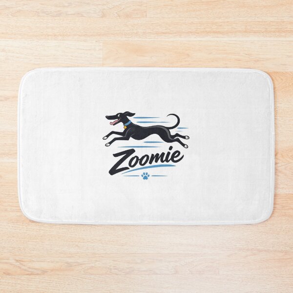 Item preview, Energetic Greyhound Running Fast Zoomie Dog Illustration designed and sold by Navneet Deswal.