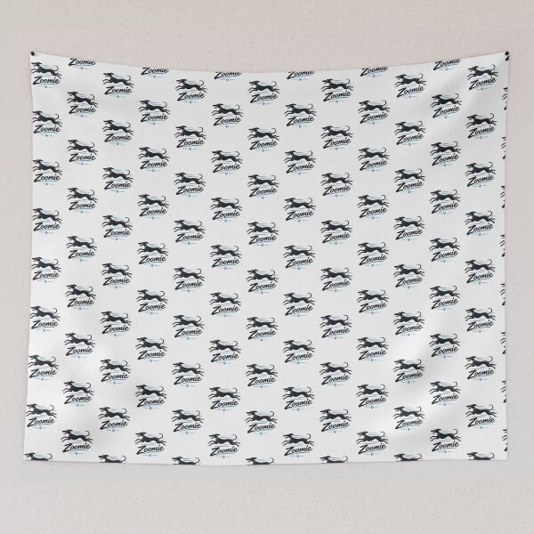 Item preview, Energetic Greyhound Running Fast Zoomie Dog Illustration designed and sold by Navneet Deswal.