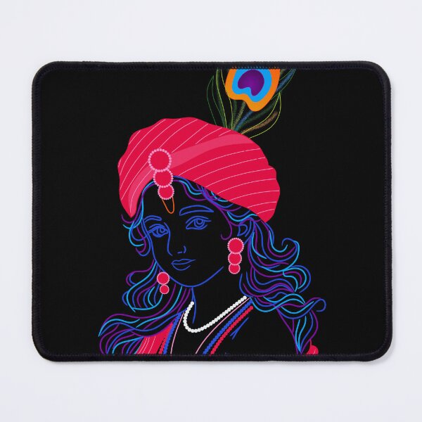 Item preview, Lord krishna digital art  designed and sold by CanvasCharmHub.