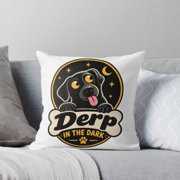 Item preview, Funny Derp Face Illustration in Dark Theme for Humorous and Quirky Style designed and sold by MayGuy.