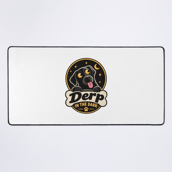 Item preview, Funny Derp Face Illustration in Dark Theme for Humorous and Quirky Style designed and sold by MayGuy.