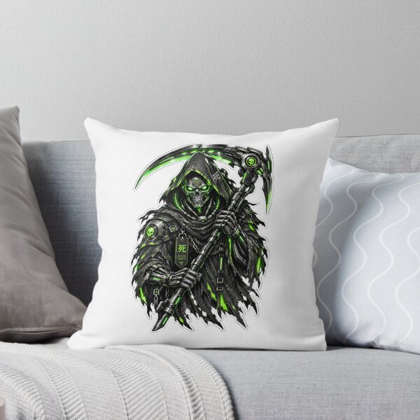 Item preview, Cyberpunk Mechanical Grim Reaper Core Art designed and sold by RiteshCenter .