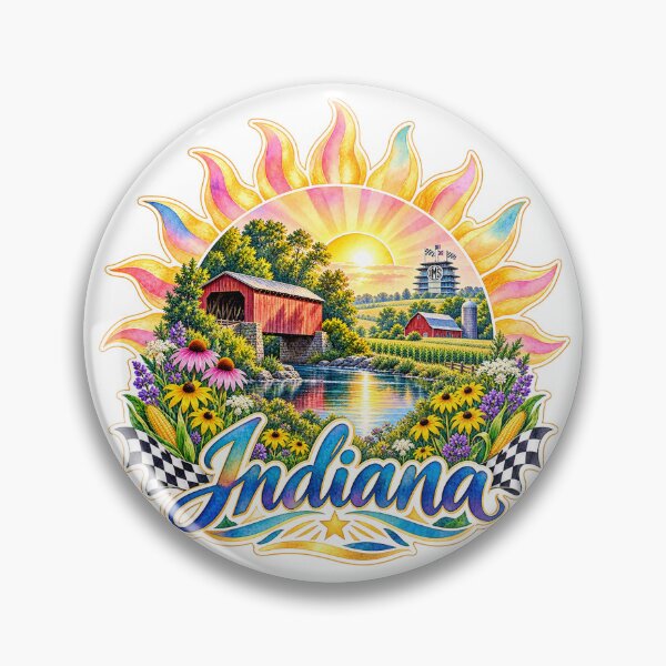 Item preview, Hoosier State Sun designed and sold by Whimspired By Paxx.
