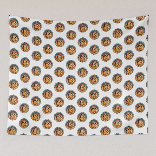 Item preview, This is Fine Funny Meme Illustration with Dog in Burning Room designed and sold by MayGuy.