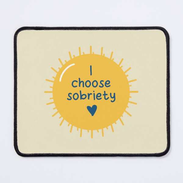 Item preview, I choose sobriety cute sun designed and sold by fluffyfamcraft.