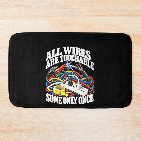 Item preview, All Wires Are Touchable DIY Chaos Humor designed and sold by elderberry.