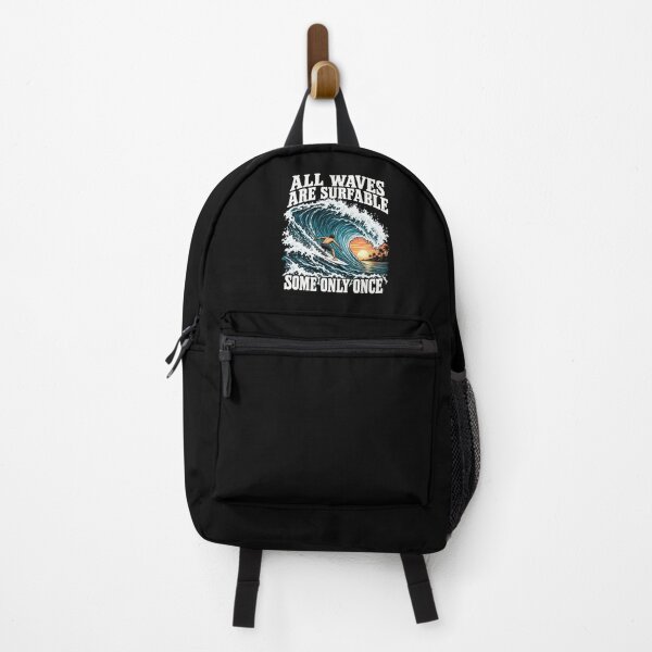 Item preview, All Waves Are Surfable Surfing Statement designed and sold by elderberry.
