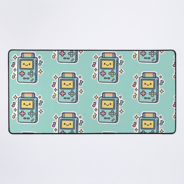 Item preview, Kawaii Retro Game Console – Cute Handheld Gaming Sticker designed and sold by KrintoryTees.