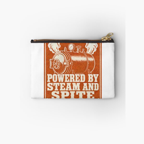 Artikelvorschau, Powered By Steam And Spite Sterilgutaufbereitung Spruch entworfen und verkauft von BoosterShop.