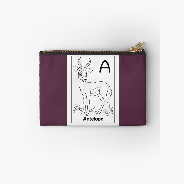 Item preview, Antelope Letter A Design designed and sold by ZedColors.