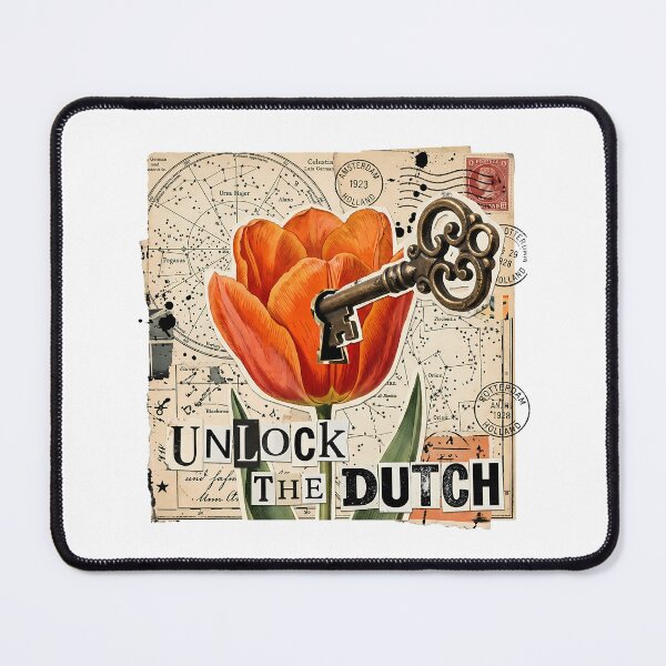 Item preview, Amsterdam Netherlands Vintage Collage Art Set designed and sold by OzzFrequency.