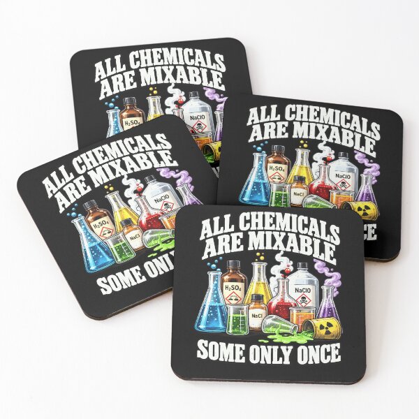 Item preview, All Chemicals Are Mixable Lab Science Joke designed and sold by elderberry.