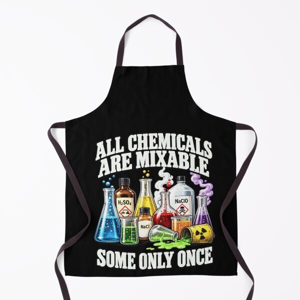 Item preview, All Chemicals Are Mixable Lab Science Joke designed and sold by elderberry.