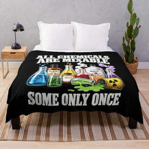 Item preview, All Chemicals Are Mixable Lab Science Joke designed and sold by elderberry.