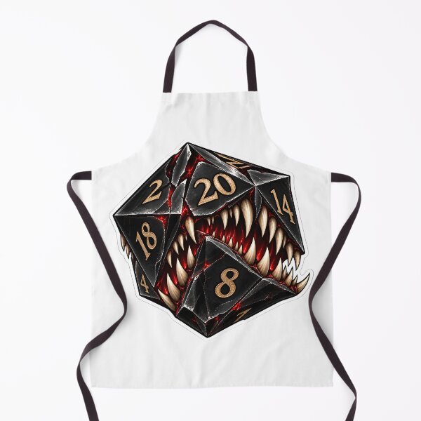 Item preview, Cracked Black Maw D20 designed and sold by PigeonVerse.
