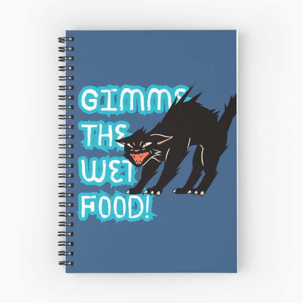 Item preview, Gimme The Wet Food Black Cat designed and sold by harryordinary.