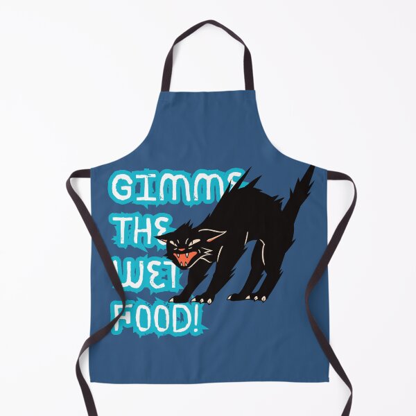 Item preview, Gimme The Wet Food Black Cat designed and sold by harryordinary.