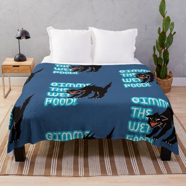 Item preview, Gimme The Wet Food Black Cat designed and sold by harryordinary.