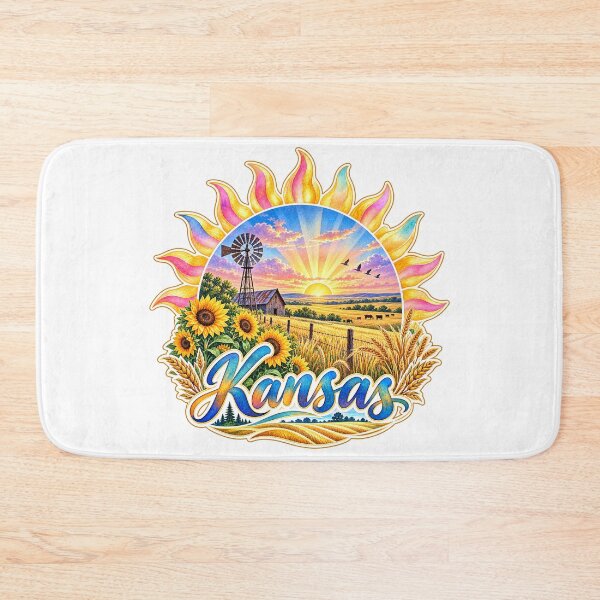 Item preview, Sunflower State Sun designed and sold by Whimspired By Paxx.