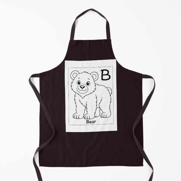 Item preview, Bear Letter B Design designed and sold by ZedColors.